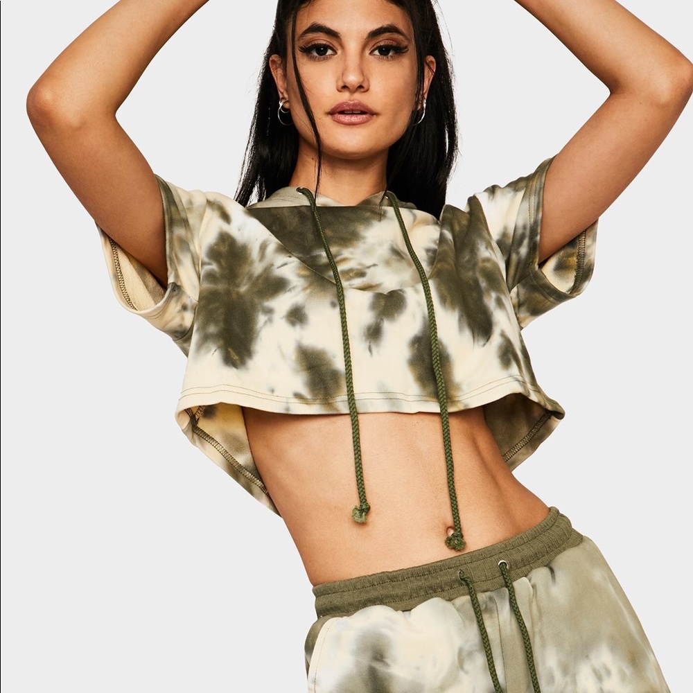 Olive Down To Chill Jogger Set